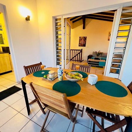 Villa Iguana, Duplex Paisible, Vue Magnifique Mer Et Rocher Du Diamant, Piscine แซ็งต์-ลูซ ภายนอก รูปภาพ