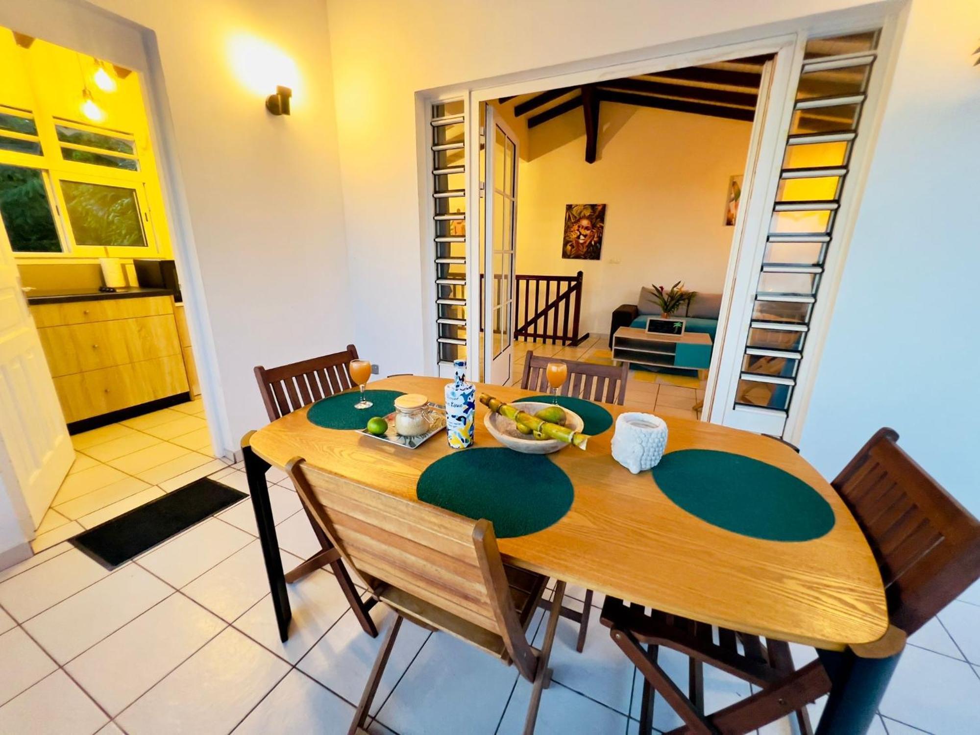 Villa Iguana, Duplex Paisible, Vue Magnifique Mer Et Rocher Du Diamant, Piscine แซ็งต์-ลูซ ภายนอก รูปภาพ