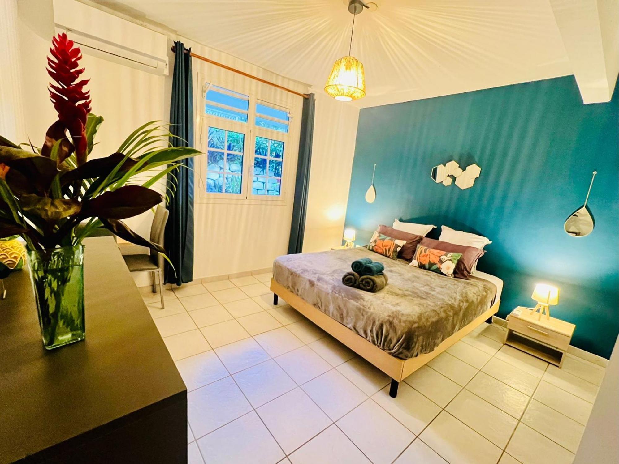 Villa Iguana, Duplex Paisible, Vue Magnifique Mer Et Rocher Du Diamant, Piscine แซ็งต์-ลูซ ภายนอก รูปภาพ